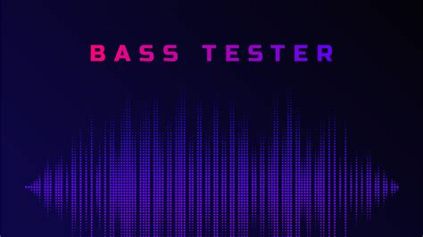 online bass tester